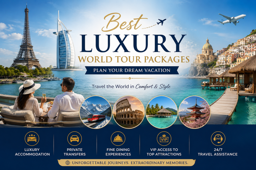 Best Luxury World Tour Packages: Plan Your Dream Vacation